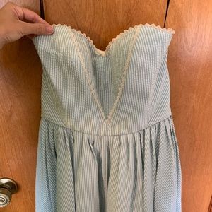 Betsey Johnson strapless dress